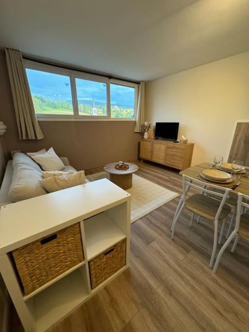 Studio Cosy Au Coeur Du Haut-Jura Foncine-le-Bas Exteriör bild