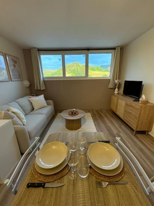 Studio Cosy Au Coeur Du Haut-Jura Foncine-le-Bas Exteriör bild